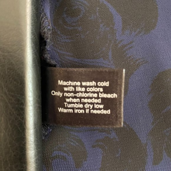 Lane Bryant, Blue and Black Tank Top, Shell, Size 22 - Picture 8 of 8